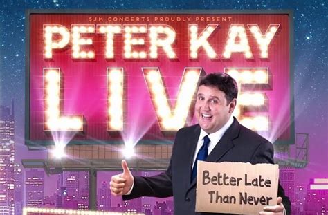 where is peter kay touring in 2024